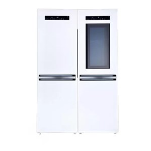 یخچال فریزر دوقلو در شیشه ای سیلوان مدل 6013 و 6014 سفید