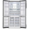 یخچال فریزر ساید بای ساید یخساز لئوکو مدل QUADRO سفید متالیک با METAL COOLING